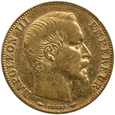 FRANCJA - NAPOLEON III -  20 franków 1854 A, Paryż