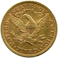 USA - 5 DOLARÓW 1881, Filadelfia