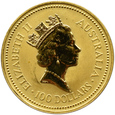 Australia, 100 dolarów 1989, NUGGET, uncja złota