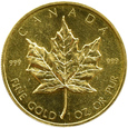 Kanada, liść klonowy, 50 dolarów 1979, uncja złota