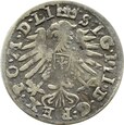 POLSKA, Zygmunt III Waza, grosz 1609, Wilno, końcówki LI/LI