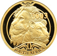 RPA, Natura PRESTIGE - lew, 100 randów 2003, UNC