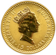Australia, 15 dolarów 1991, KANGUR, 1/10 uncji złota