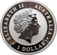 AUSTRALIA - 1 DOLLAR - KOOKABURRA 2013