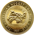 Australia, 100 dolarów 1987, NUGGET, uncja złota