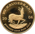 RPA - 1/2 KRUGERRANDA 2004 - PROOF - RZADKIE