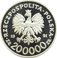 POLSKA - 200000 ZŁOTYCH 1992, ALBERTVILLE  92