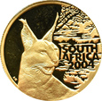 RPA, Natura PRESTIGE - karakal stepowy, 50 randów 2004, UNC
