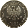POLSKA - 100 ZŁOTYCH 1980, Igrzyska 1980