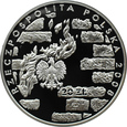 Polska, 20 złotych 2008, Rocznica Powstania w Getcie