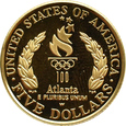 USA, 5 dolarów 1996, Atlanta