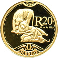 RPA, Natura PRESTIGE - lew, 20 randów 2003, UNC