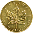 Kanada, Liść Klonowy, 50 dolarów 1987, uncja złota