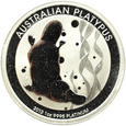 Australia, 100 dolarów 2012, Platypus, 1 uncja platyny