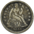 USA - 10 CENTÓW 1857