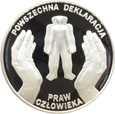 POLSKA - 10 ZŁOTYCH 1998 - Deklaracja Praw Człowieka 