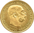 AUSTRO-WĘGRY - Franciszek Józef, 10 koron 1912, UNC