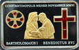 WYSPY COOKA - 5 DOLARÓW 2006 - Benedykt XVI