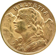 Szwajcaria, Heidi, 20 franków 1947 B, Berno
