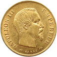 Francja - 10 franków 1858 A - Paryż