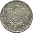 NIEMCY - BAYERN - OTTO 2 MARKI 1899 D, Monachium