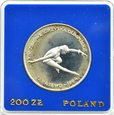 POLSKA - 200 ZŁOTYCH 1984 - SARAJEWO 1984, UNC