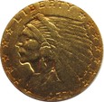 USA - 2,5 DOLLARA  1927 - INDIANIN