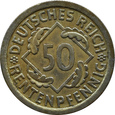 Niemcy, 50 Rentenpfennig 1923 A, Berlin, Rzadkie