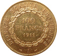Francja  - Republika 100 franków 1911 Paryż 