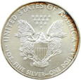 USA, 1 dolar 2008, Orzeł - uncja srebra