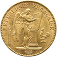 FRANCJA - Republika, 20 franków 1877 - Paryż 