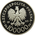 POLSKA - SOLIDARNOŚĆ - GRUBA - 100000 ZŁOTYCH,  LUSTRZANKA 