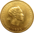LUKSEMBURG - 20 franków 1963 - RZADSZY TYP MONETY 