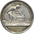 Rosja, Paweł I, medal z okazji końca wieku 1799, Diakon R3! - Rzadki