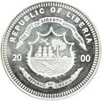 Liberia, 20 dolarów 2000, James Cook