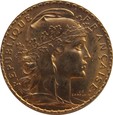 Francja  - 20 franków 1912 - KOGUT -  Paryż 