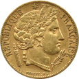 Francja, Ceres, 20 franków 1850 A, Paryż