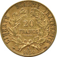 Francja, Ceres, 20 franków 1850 A, Paryż