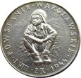 Polska - MEDAL 50 - LECIE Powstania Warszawskiego - srebro 