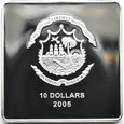 LIBERIA - 10 DOLARÓW 2005 - JAN PAWEŁ II