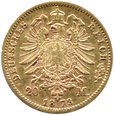 NIEMCY - PRUSY - 20 MAREK 1873 C, Frankfurt n/Menem