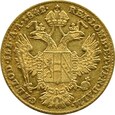 Austro-Węgry, Ferdynand 1 dukat 1842 A, Wiedeń   