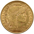 Francja - Kogut, 10 franków 1906 A - Paryż