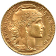Francja  - 20 franków 1904 - KOGUT -  Paryż  