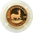 RPA - 1/10 KRUGERRANDA 2006 - PROOF - RZADKIE