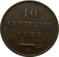 SAN MARINO - 10 CENTISIMI  1893 ŁADNE 