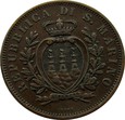 SAN MARINO - 10 CENTISIMI  1893 ŁADNE 