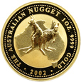 Australia, 100 dolarów 2002, NUGGET, uncja złota