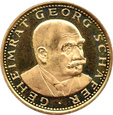 Niemcy, Georg Schafer - medal 1958, złoto