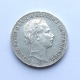 Austria 1 vereinsthaler, 1858. Ag.